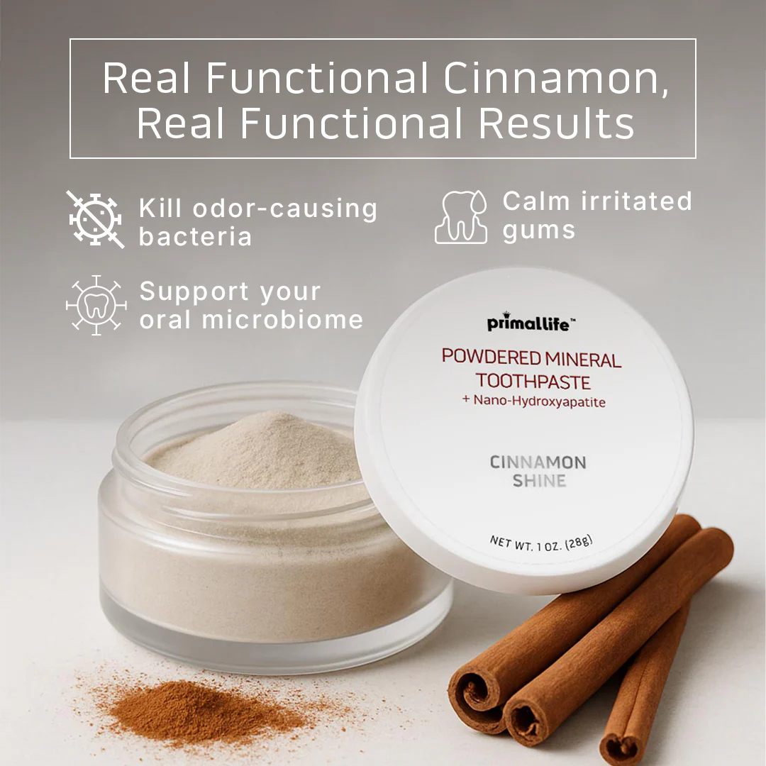 Cinnamon Shine Powdered Mineral Toothpaste - Image 3