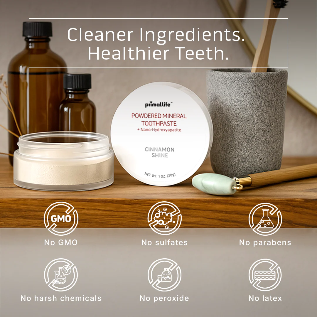 Cinnamon Shine Powdered Mineral Toothpaste - Image 4