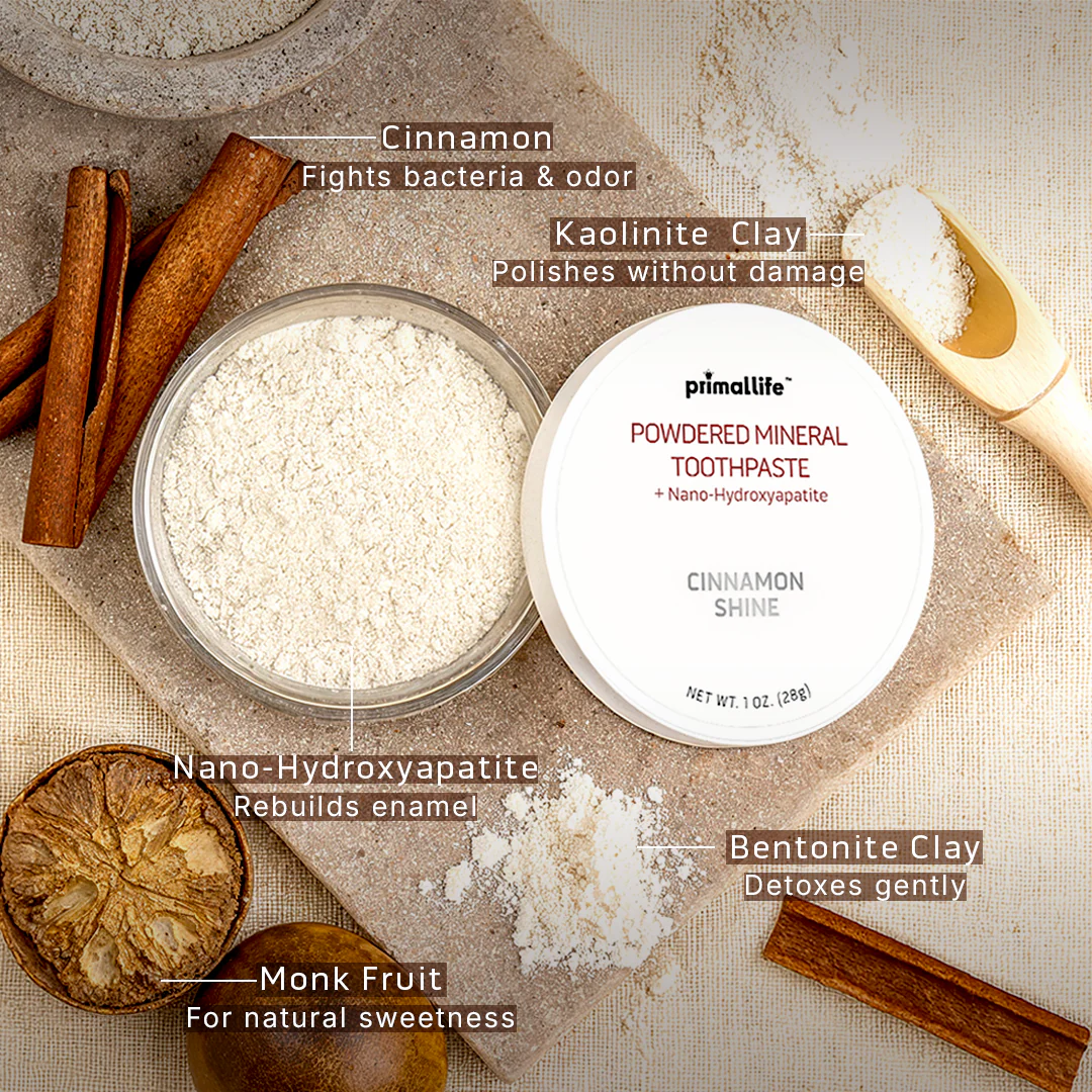 Cinnamon Shine Powdered Mineral Toothpaste - Image 5