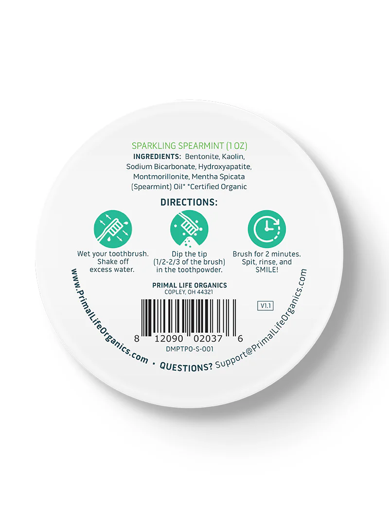 Toothpowder / Powdered Mineral Toothpaste - Image 16