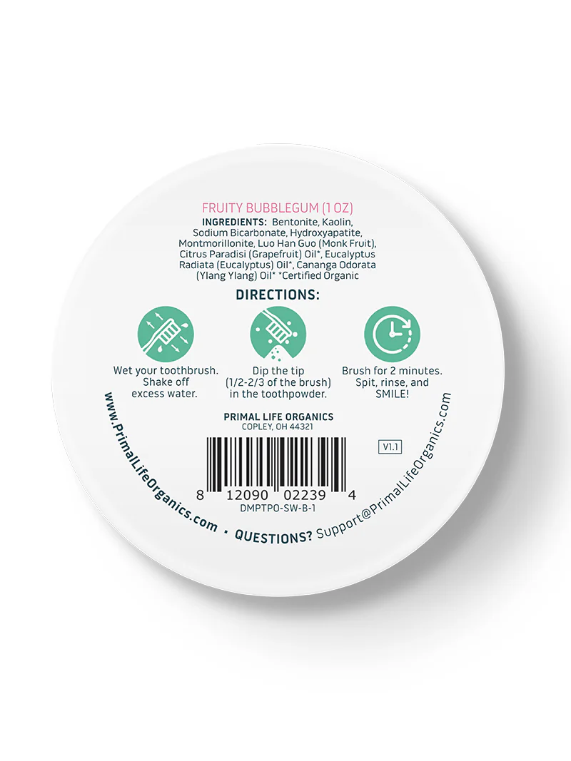 Toothpowder / Powdered Mineral Toothpaste - Image 23
