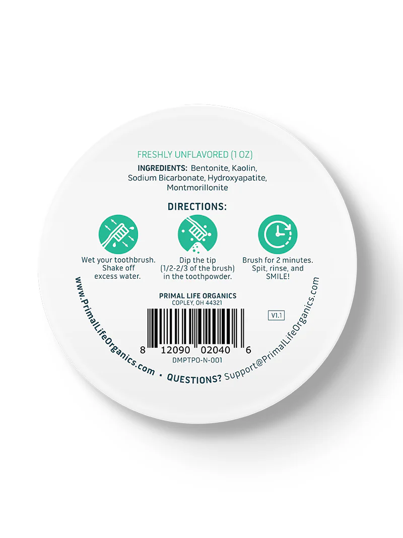 Toothpowder / Powdered Mineral Toothpaste - Image 29
