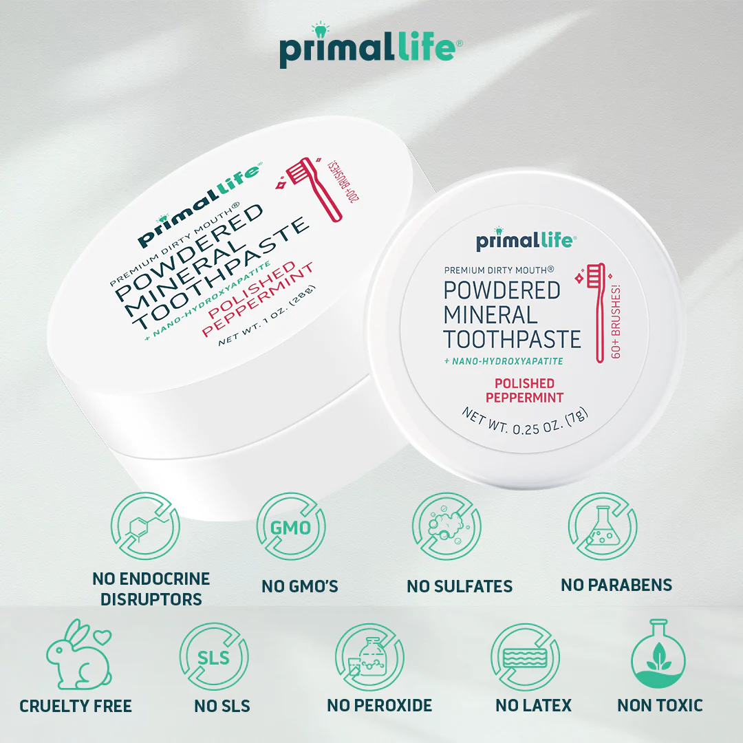 Toothpowder / Powdered Mineral Toothpaste - Image 6