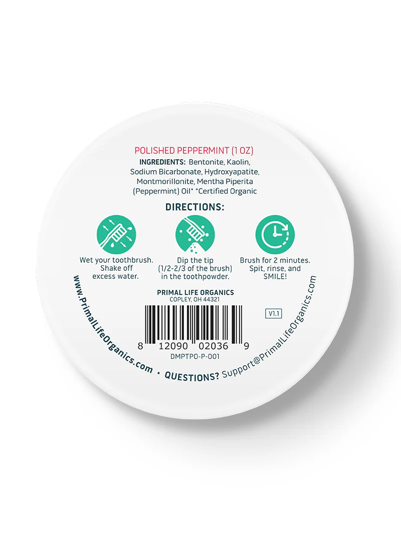 Toothpowder / Powdered Mineral Toothpaste - Image 7