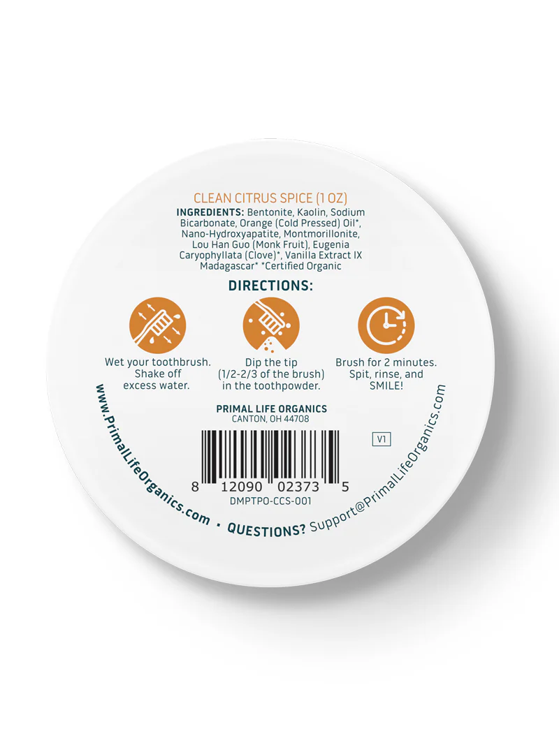 Toothpowder / Powdered Mineral Toothpaste - Image 9