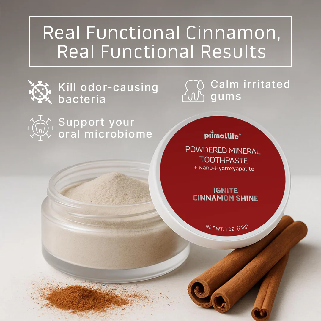 Ignite Cinnamon Shine Powdered Mineral Toothpaste - Image 5