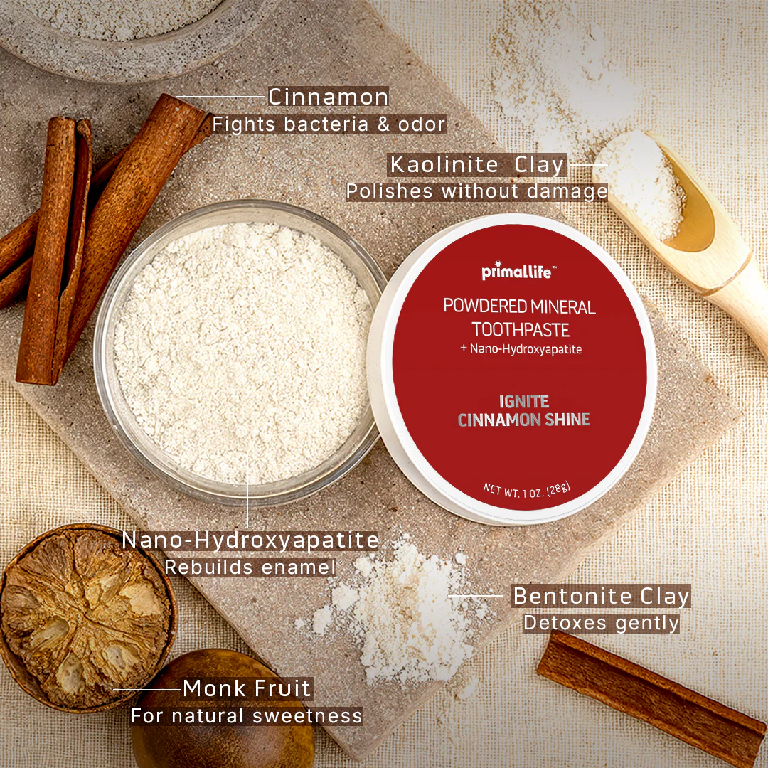 Ignite Cinnamon Shine Powdered Mineral Toothpaste - Image 6