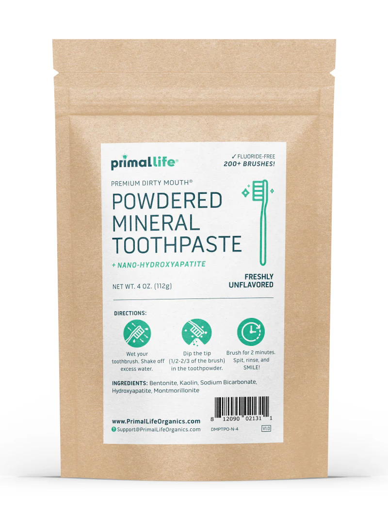 Kids Toothpowder / Powdered Mineral Toothpaste - Image 5