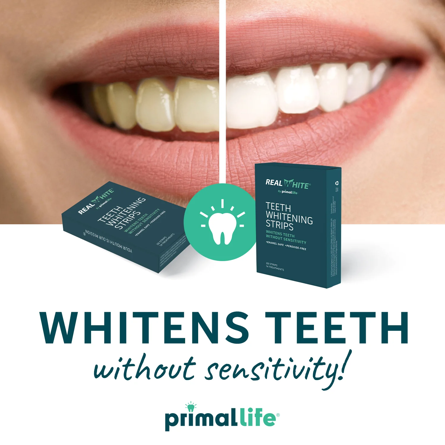 Real White Teeth Whitening Strips - Image 4