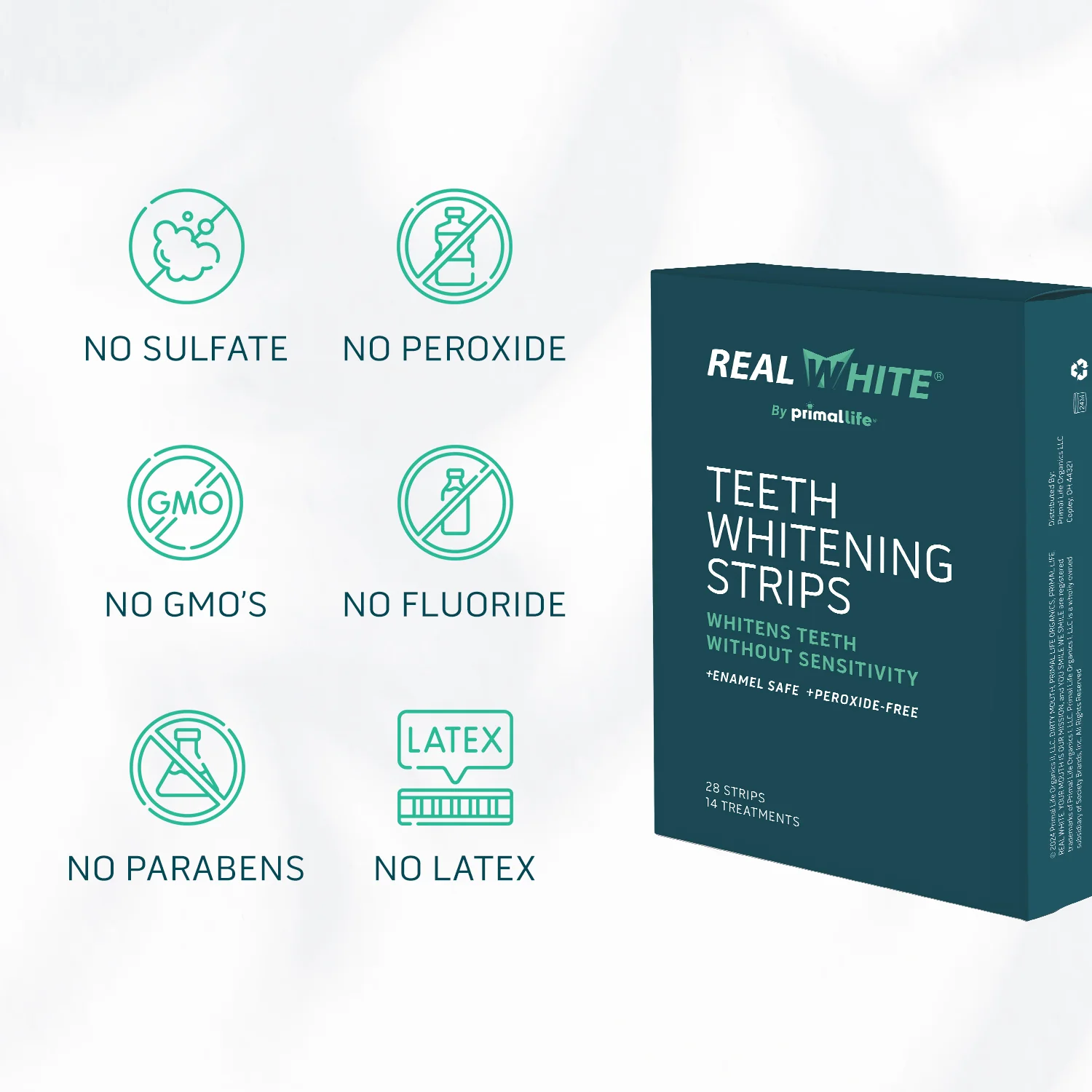 Real White Teeth Whitening Strips - Image 7
