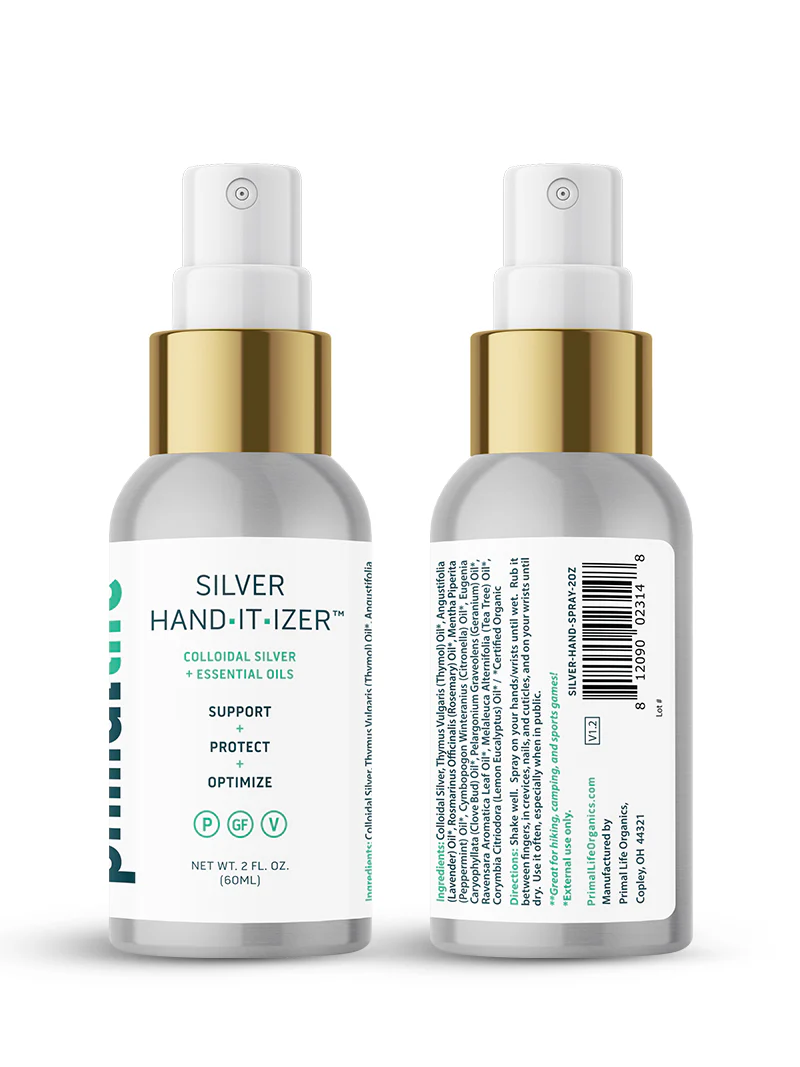Silver Hand-it-izer Spray, Colloidal Silver+ - Image 3